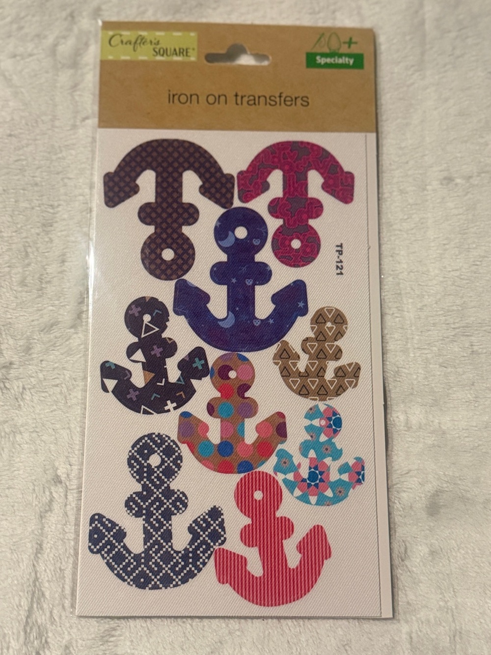 💜 Crafter's Square Iron-On Anchor Transfers - Discontinued